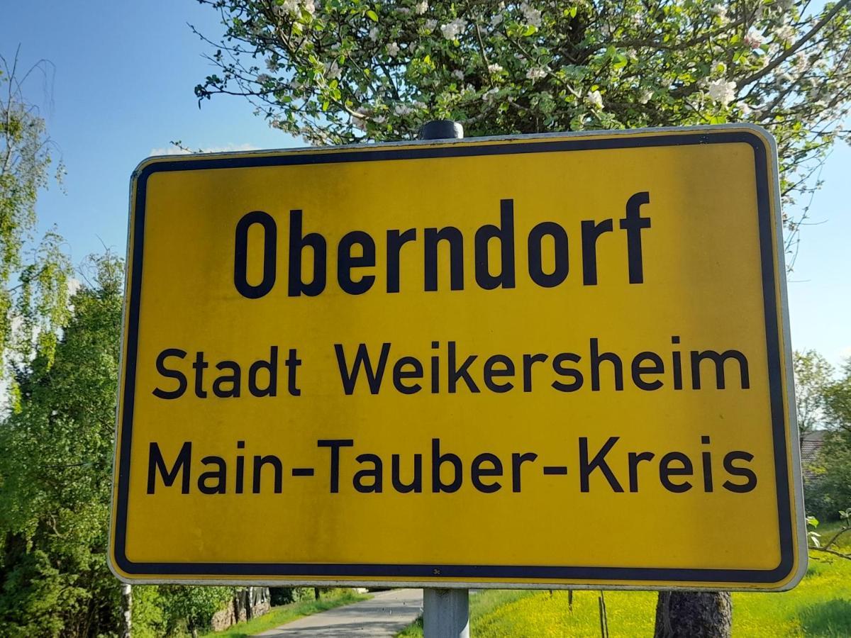 Land-Haeusle Villa Weikersheim Exteriör bild